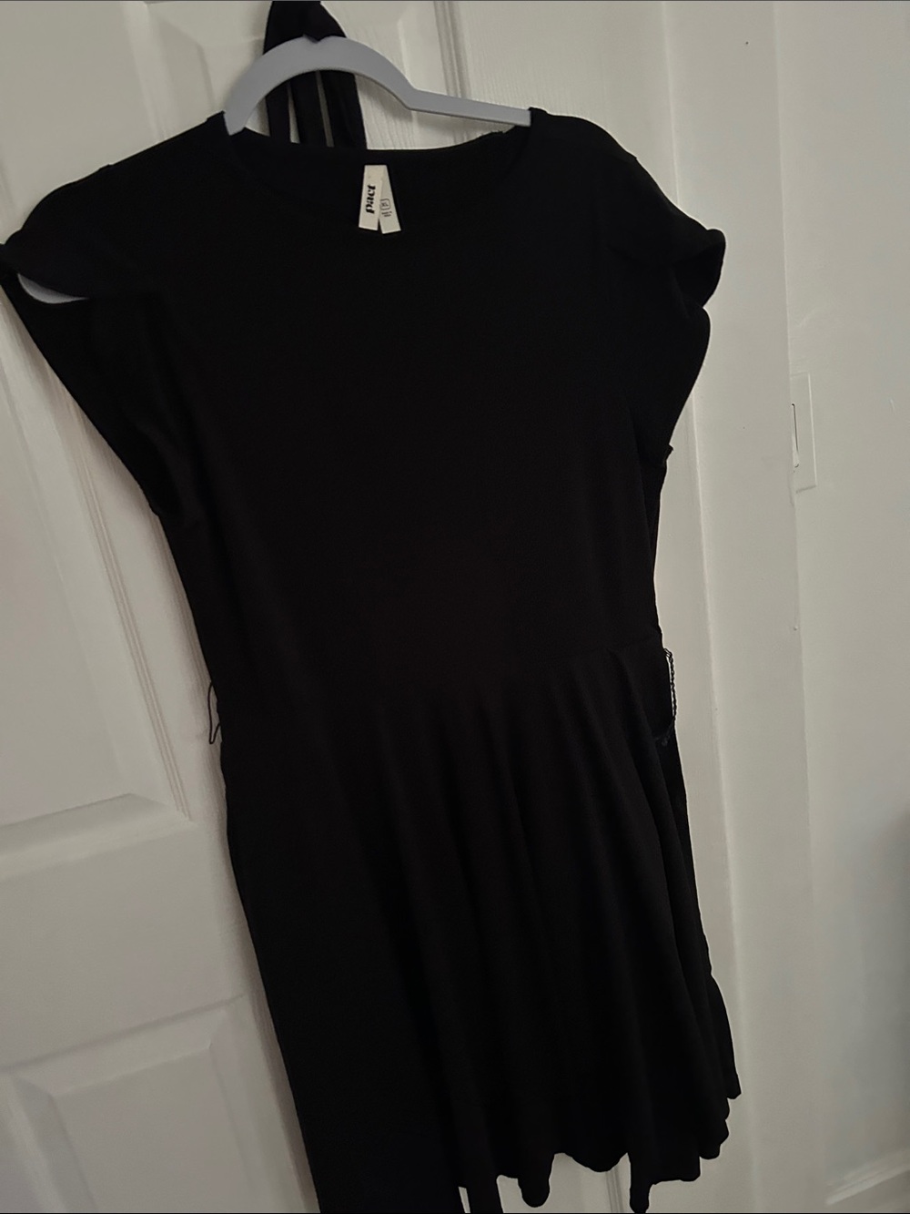 Pact Black Mini Dress